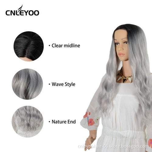 Fairy tale princess European American women 20 inch long curly synthetic hair wigs